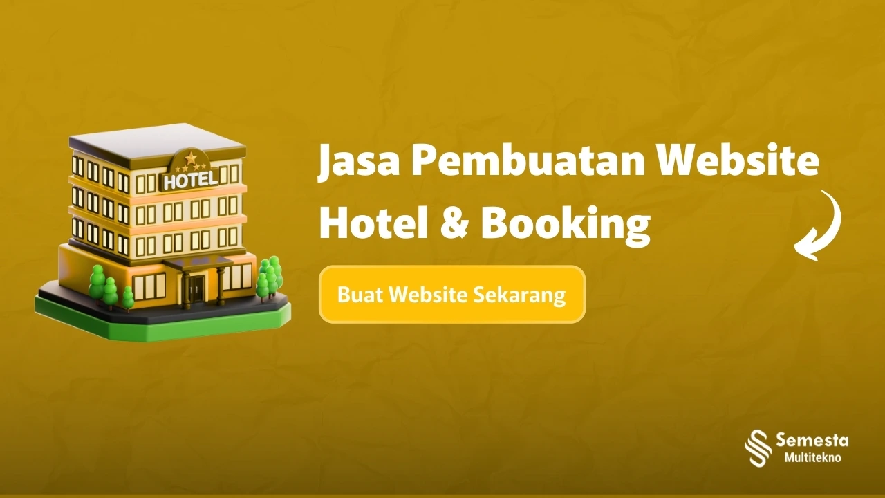 Jasa Pembuatan Website Hotel & Booking